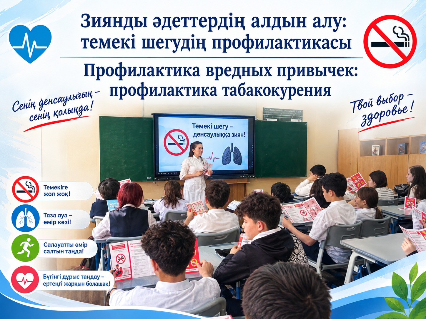 Семинар по профилактике табакокурения в ШГ №135